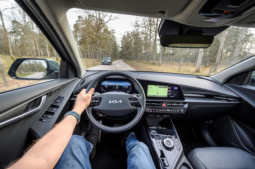 Förarmiljö Kia Niro EV