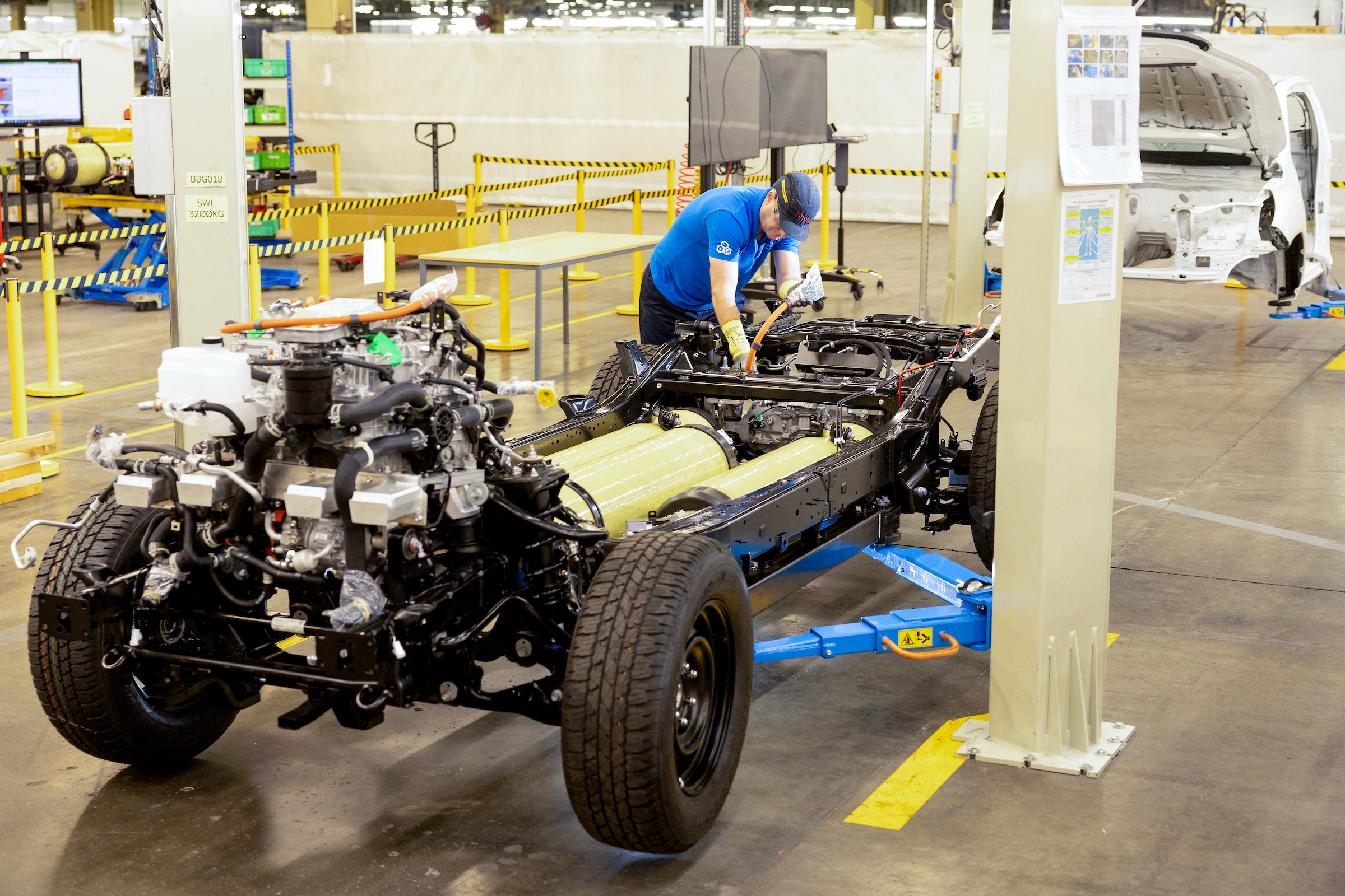 Första prototypen till framtidens pickup rullar ut